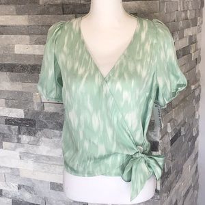 NWT Nine West x Kohl’s Mint Blouse Size S